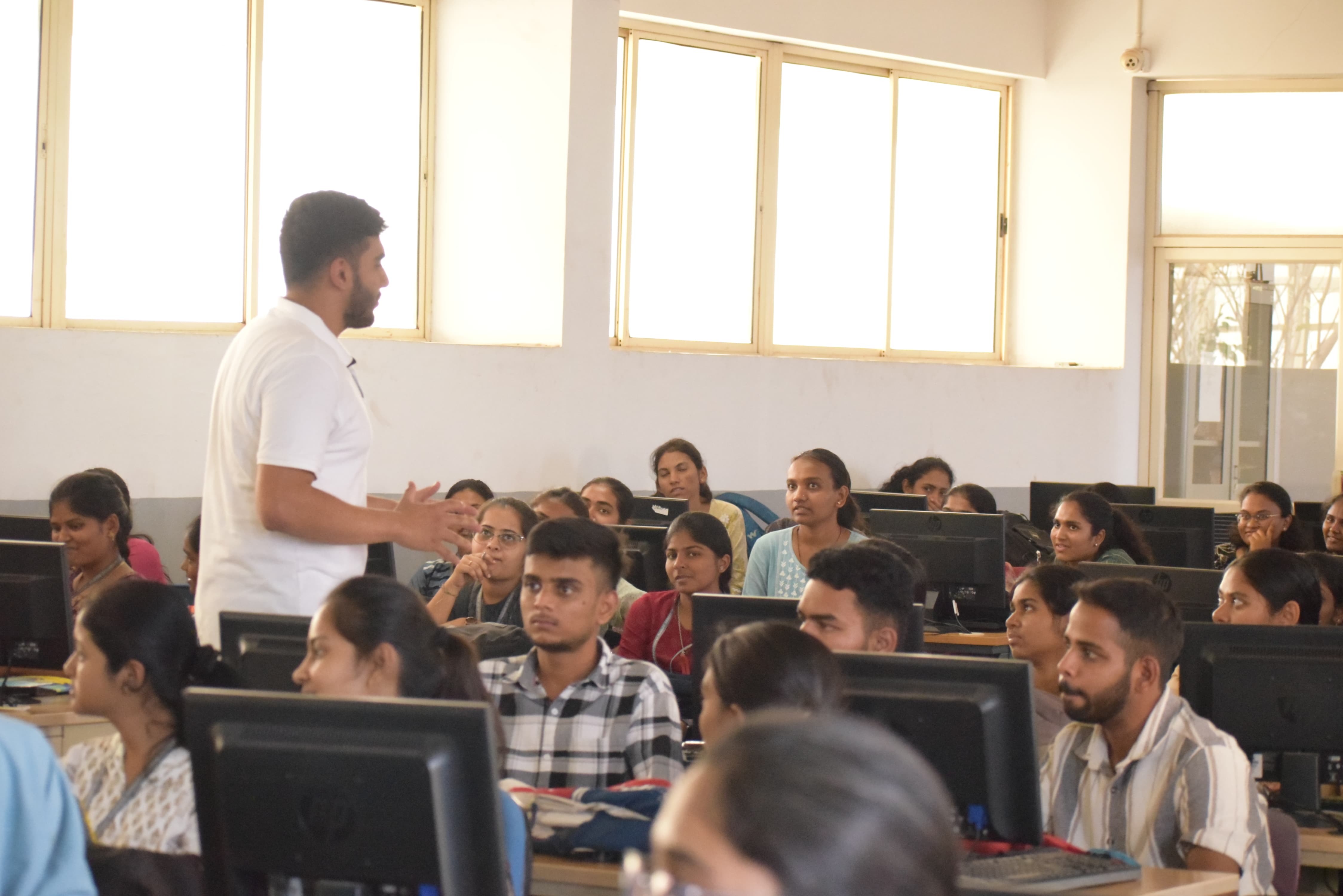 Student Development Program — students at Pragyan EduSec